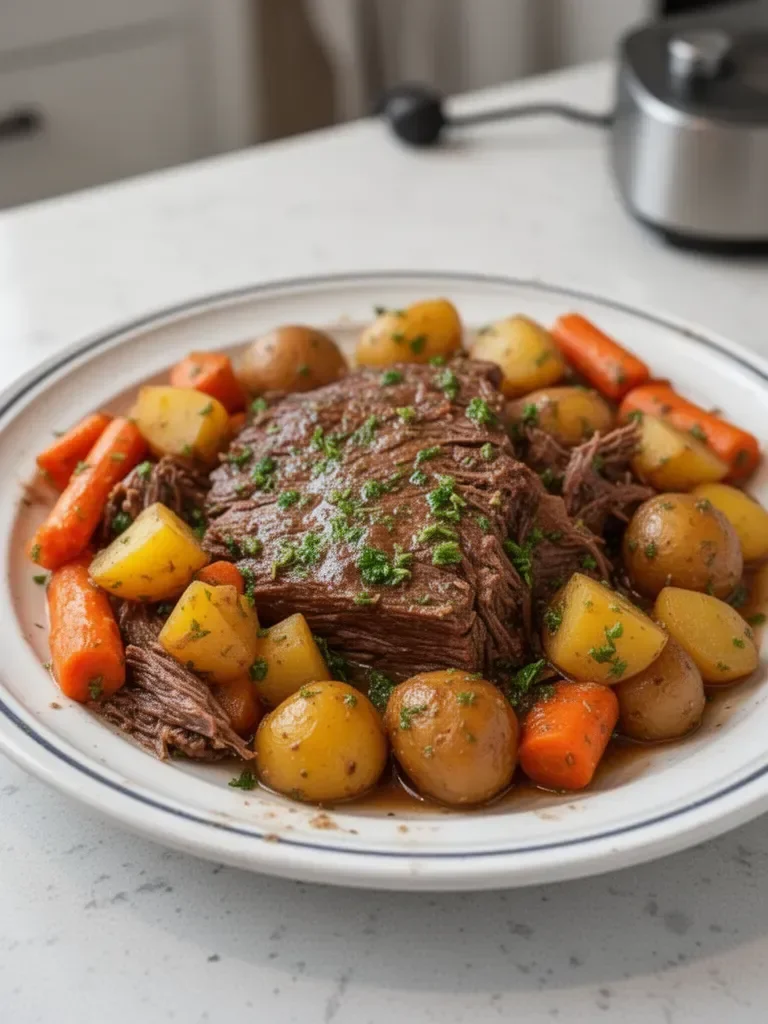 Best Crockpot Beef Pot Roast