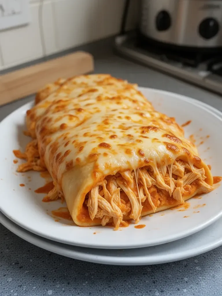Buffalo Chicken Cheese Bake