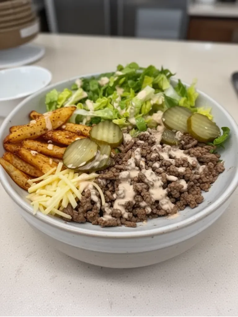 Burger Bowls | Easy and Delicious Dinner Ideas
