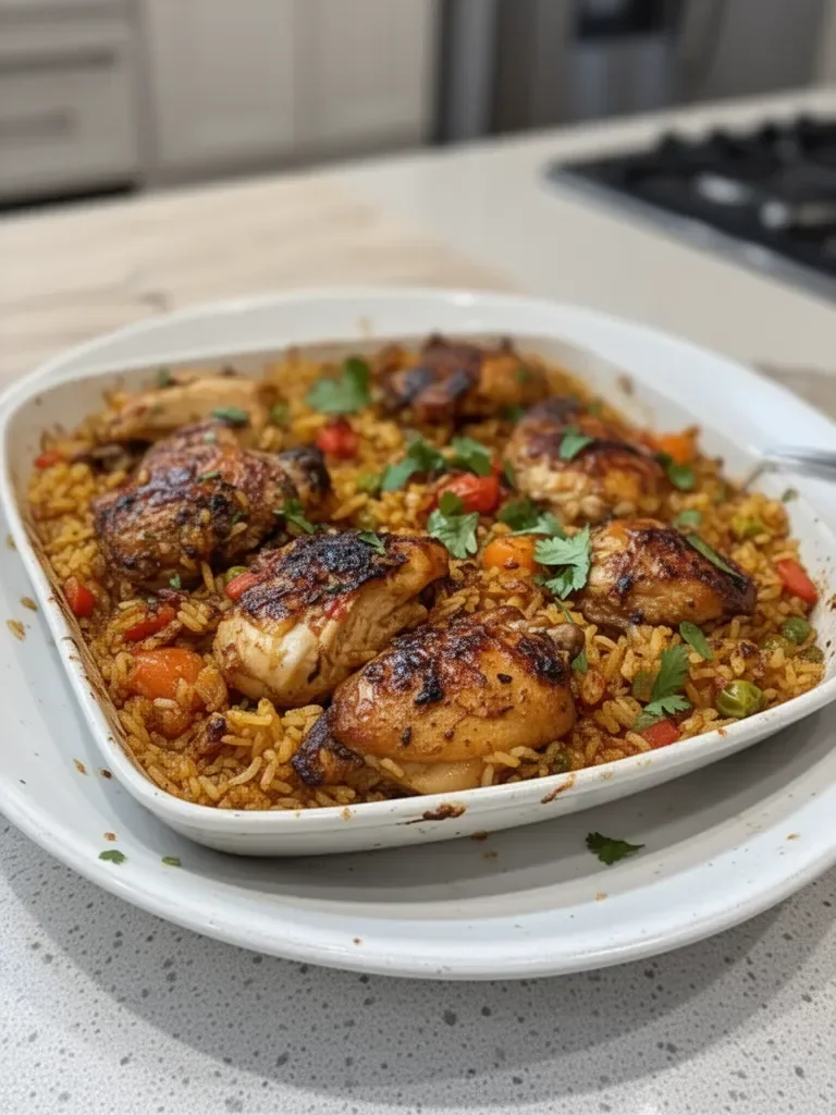 Caribbean Chicken and Rice