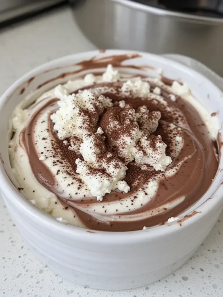 Cottage Cheese Chocolate Mousse