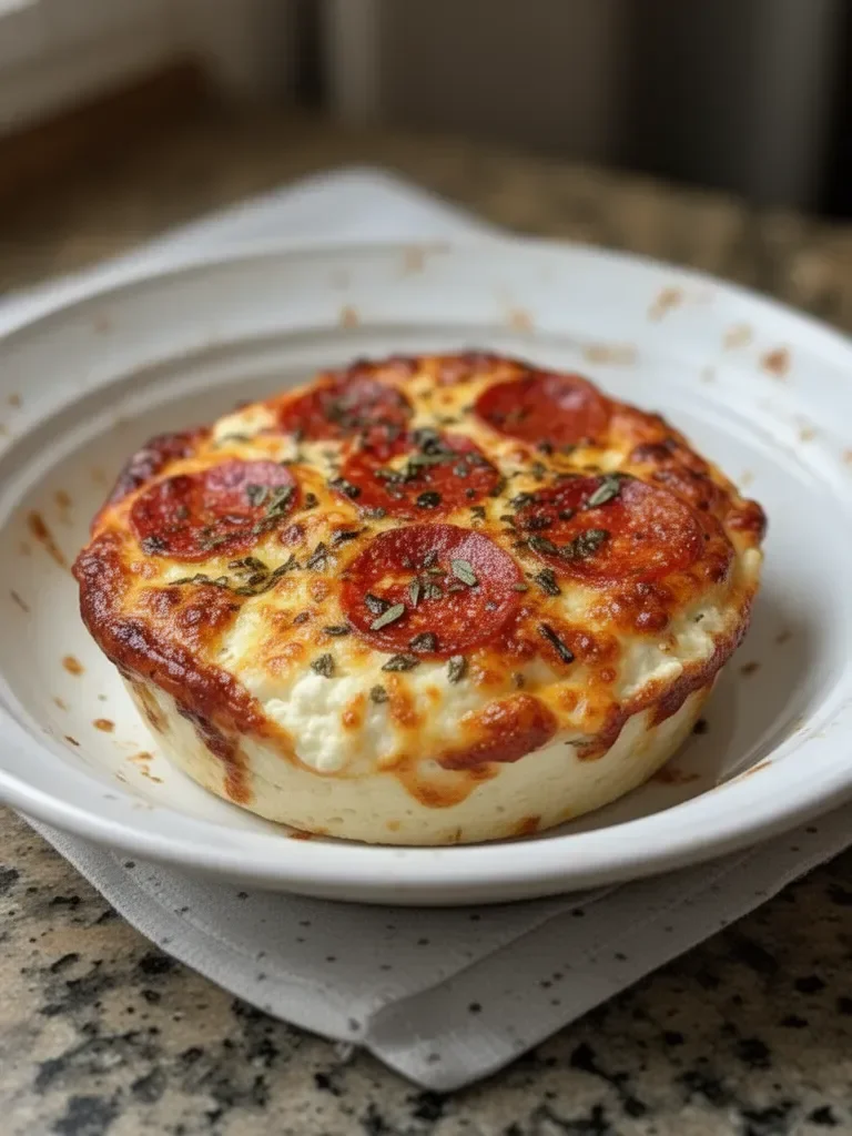 Cottage Cheese Pizza Bowl