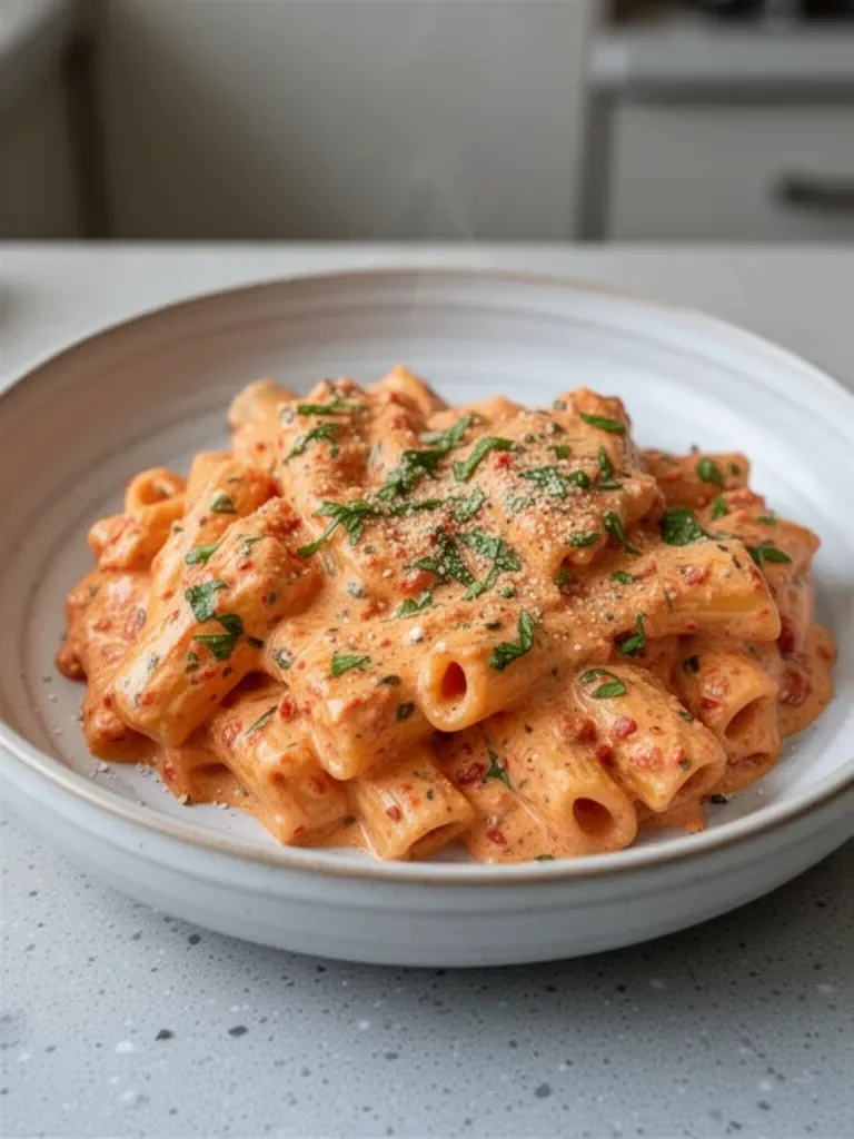 Creamy Tomato Garlic Pasta