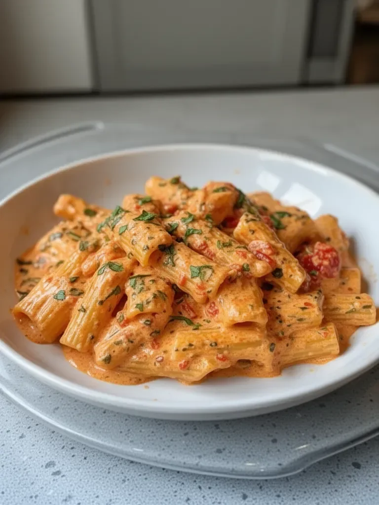 Creamy Tomato Garlic Pasta