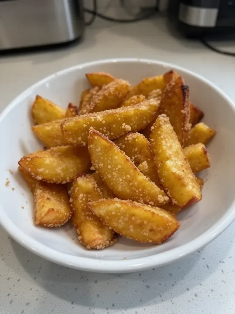Crispy Air Fryer Apple Fries