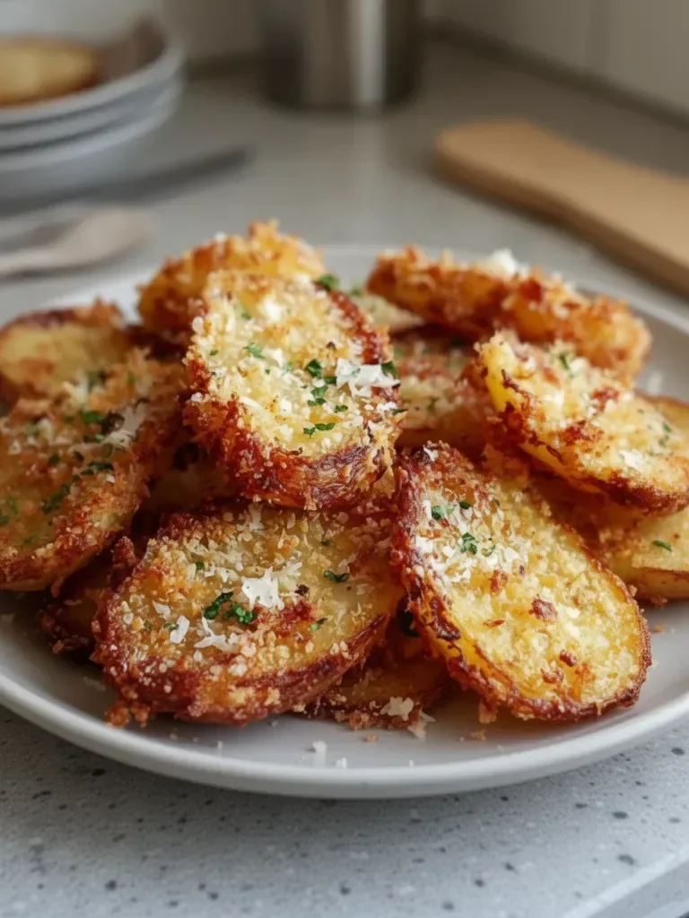 Crispy Crunchy Parmesan Potatoes
