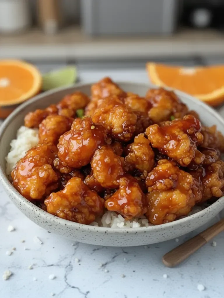 Crispy Orange Chicken
