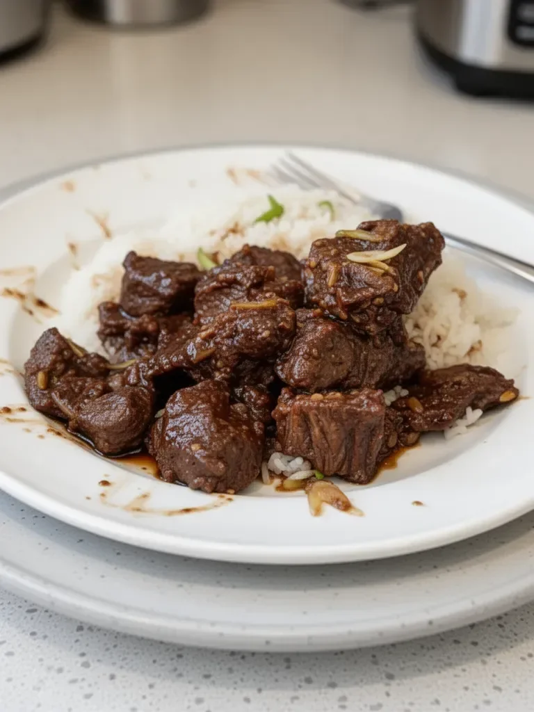 Crock Pot Beef Teriyaki