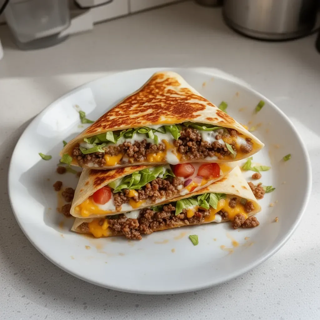 Delicious homemade keto crunchwraps with fresh ingredients and low-carb benefits.