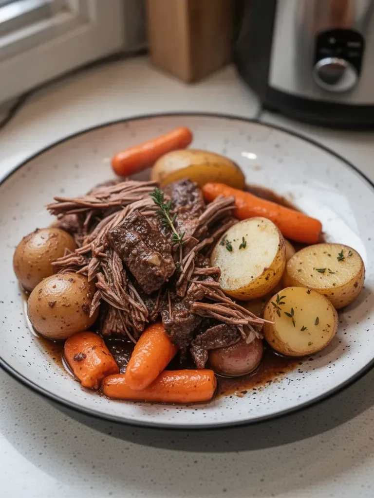 Delicious Slow Cooker Roast Beef