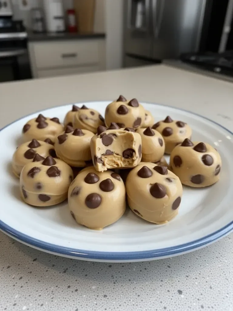 Frozen Greek Yogurt Peanut Butter Bites