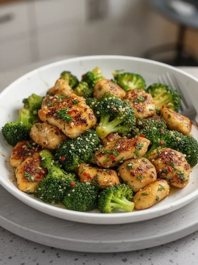 Garlic Butter Chicken Broccoli