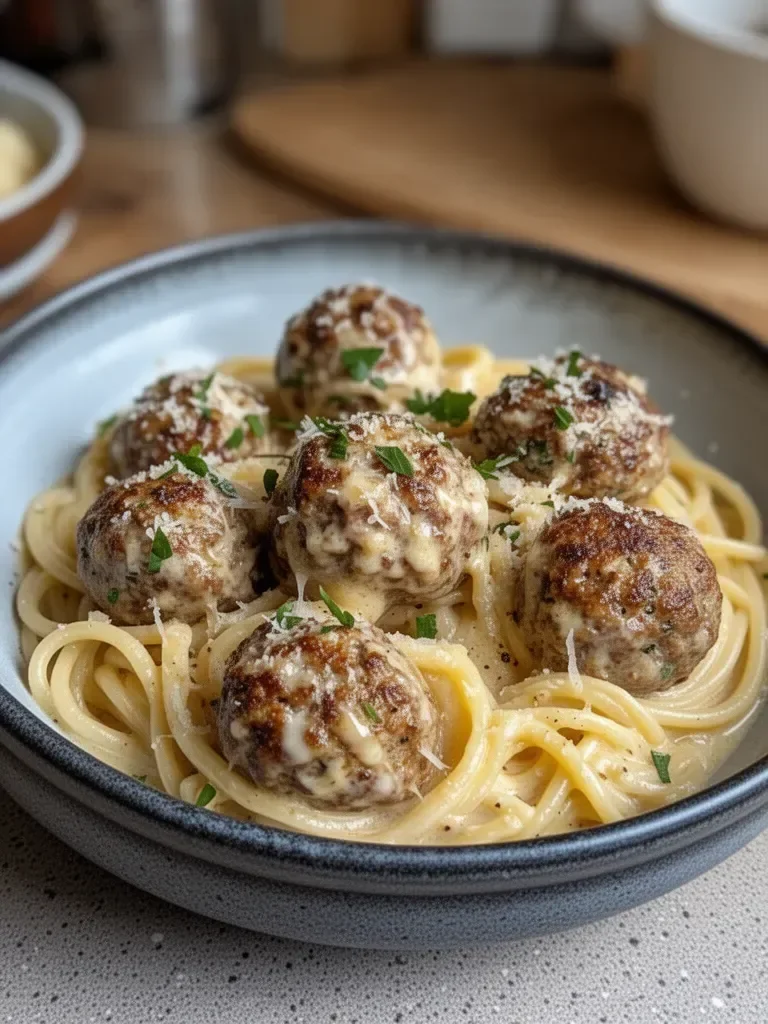 Garlic Butter Meatballs