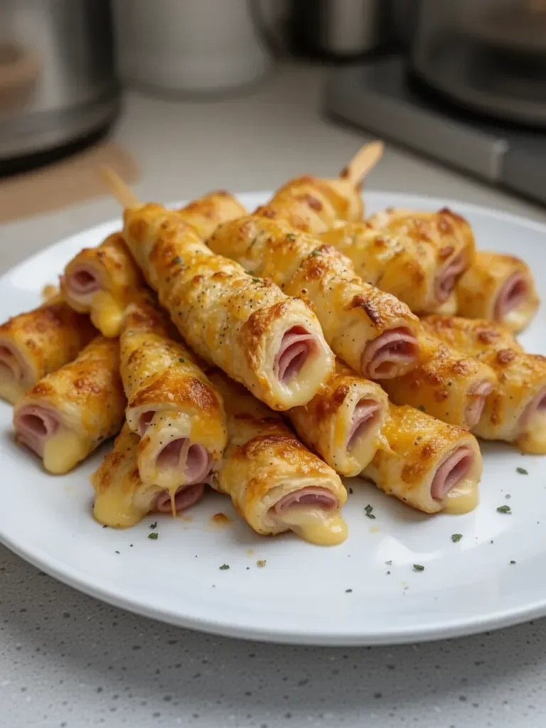 Ham and Cheese Sticks