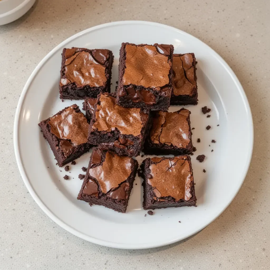 Delicious and nutritious healthier brownies made with wholesome ingredients.