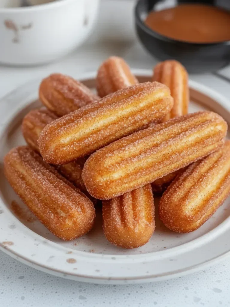Healthy Baked Churro Bites