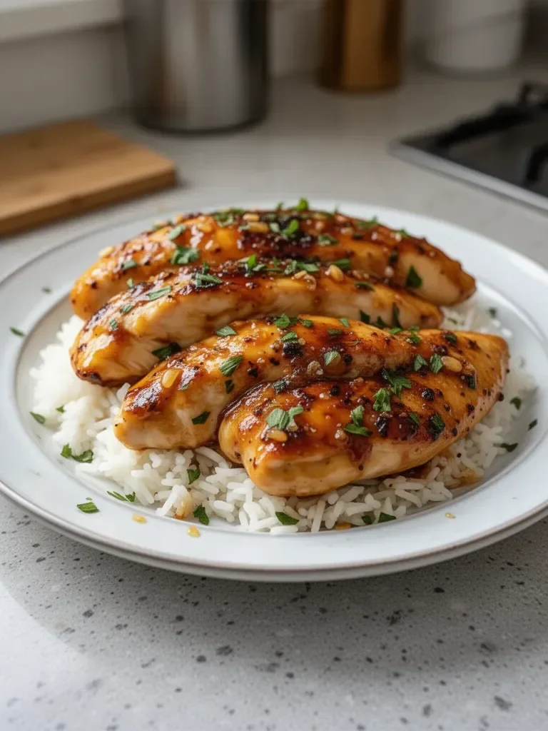 Honey Garlic Chicken Breasts