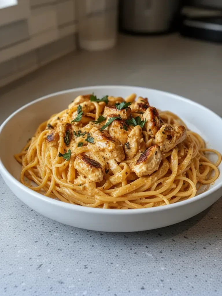 Irresistibly Easy Cowboy Butter Chicken Linguine in 30 Minutes