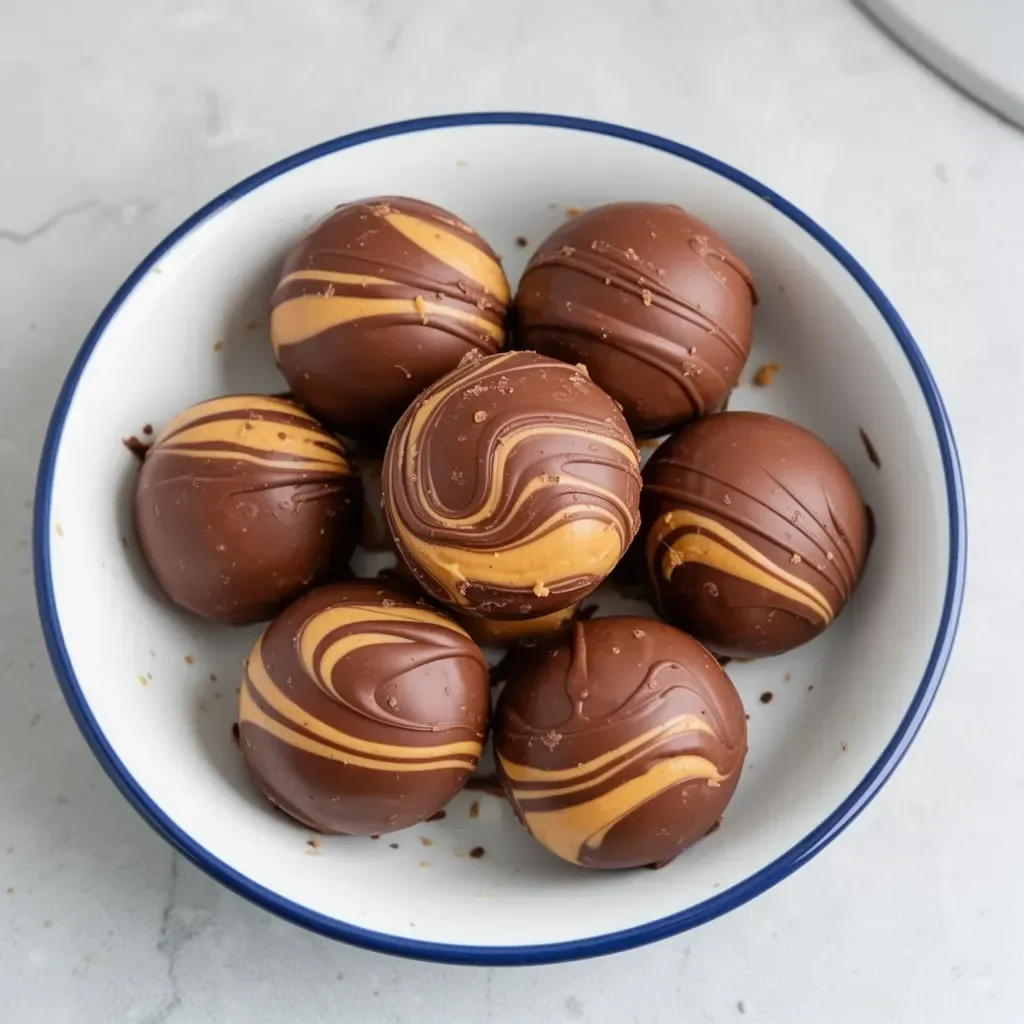 Keto peanut butter chocolate fat bombs for a low-carb snack