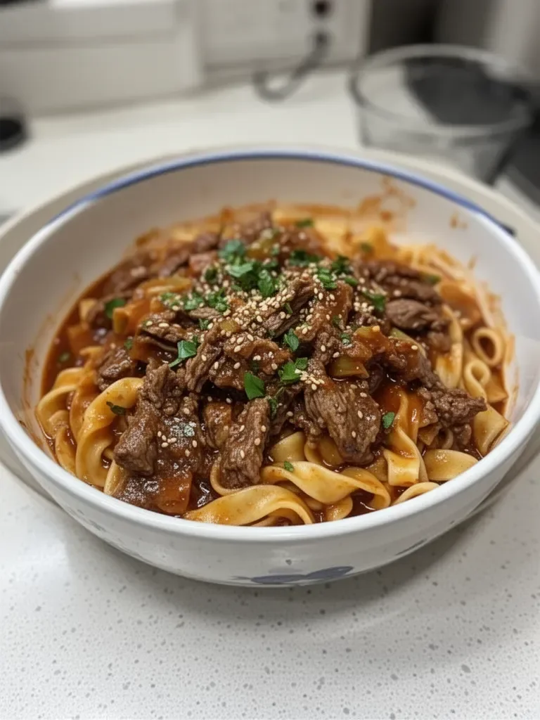Korean Beef Noodles