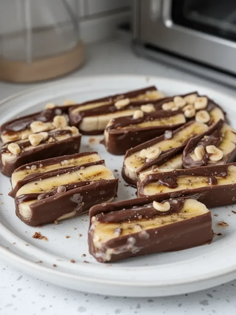 Low Calorie Frozen Banana Snickers Recipe