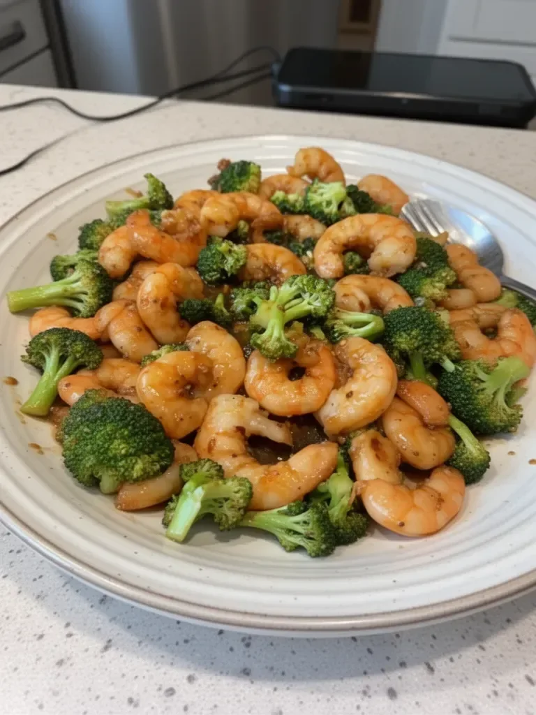 Shrimp and Broccoli Stir Fry