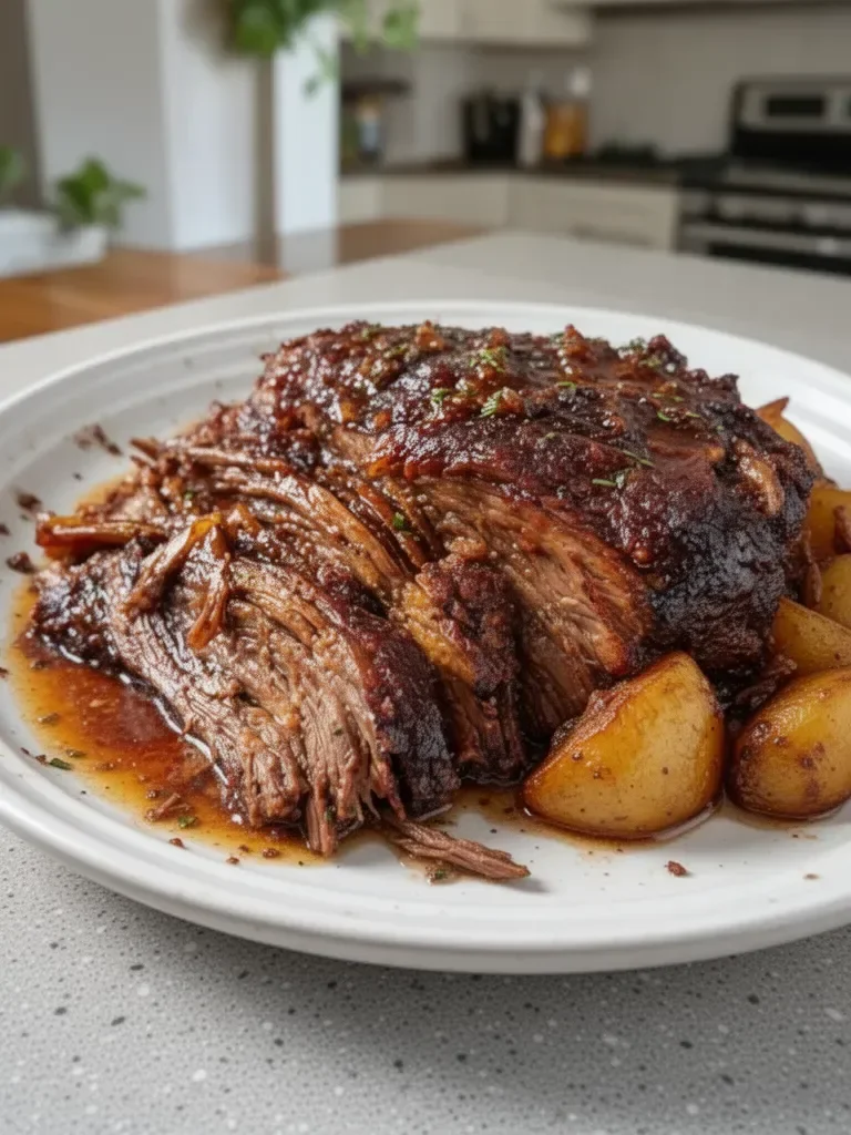 Slow Cooked Beef Brisket – Tender, Soul-Warming Perfection