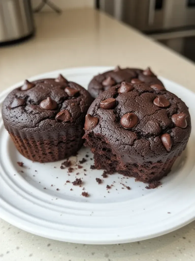 Veggie Chocolate Muffins