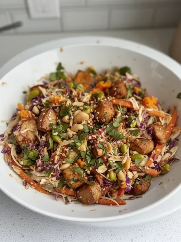Asian Chicken Crunch Salad