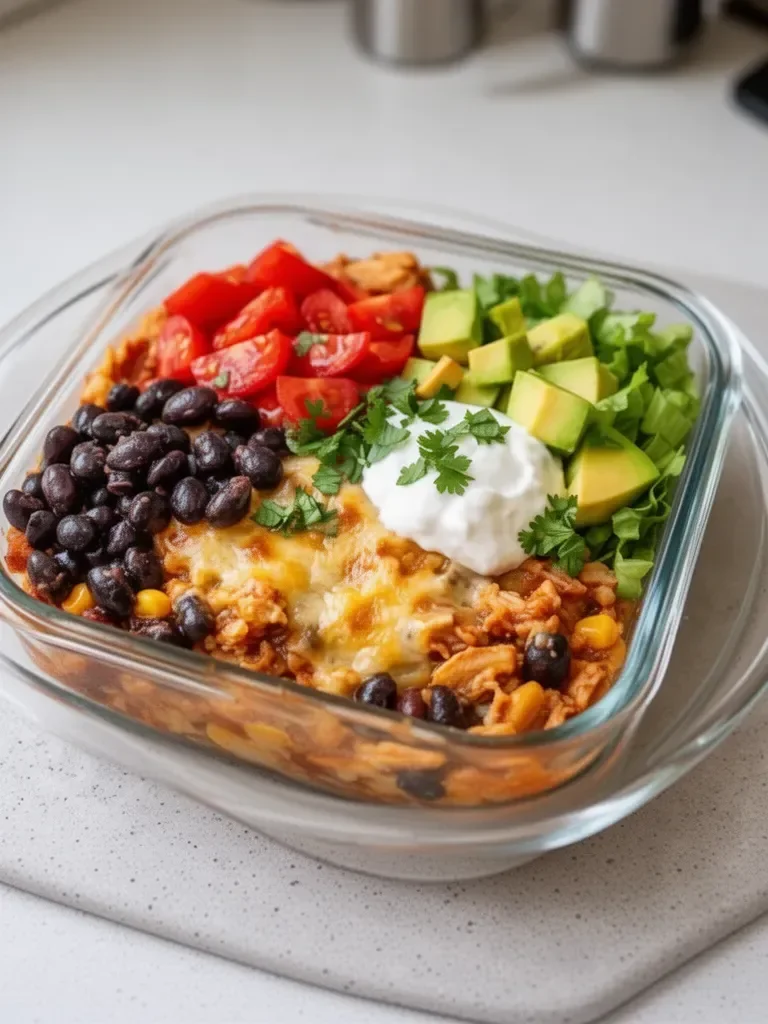 Chicken Enchilada Bowl