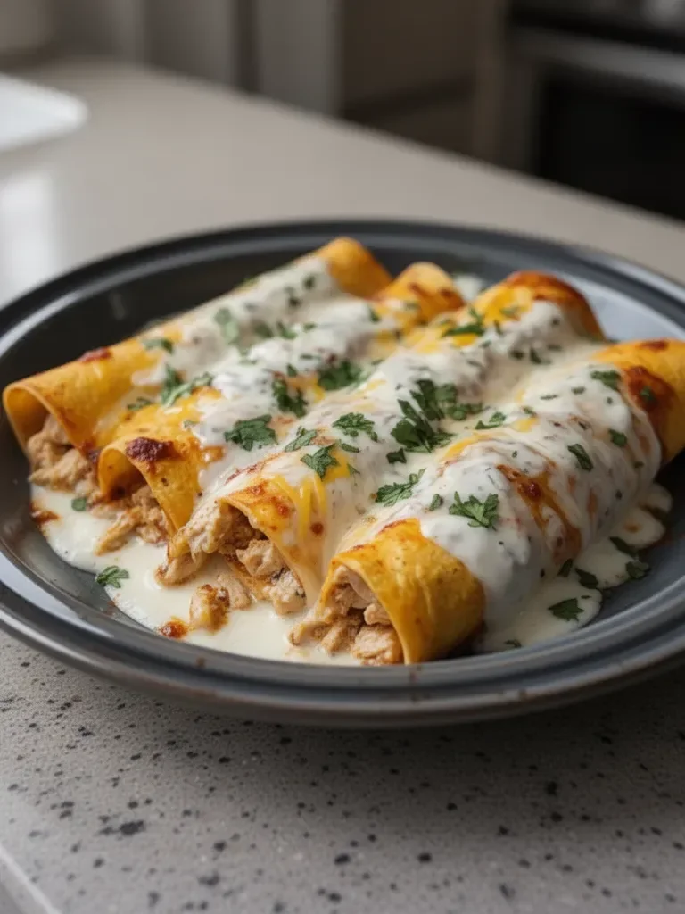 Create the Best High Protein Chicken Enchiladas for Dinner Tonight!
