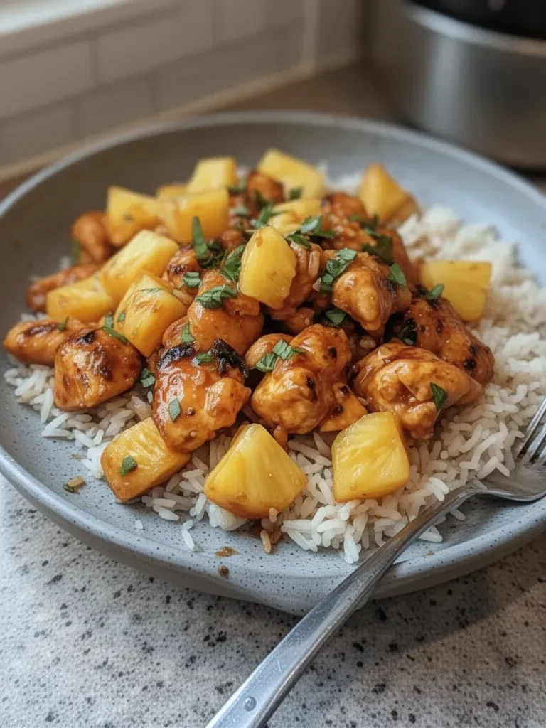 Pineapple Chicken and Rice: Sweet, Savory, Effortlessly Easy