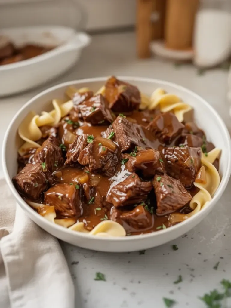 Beef and Noodles