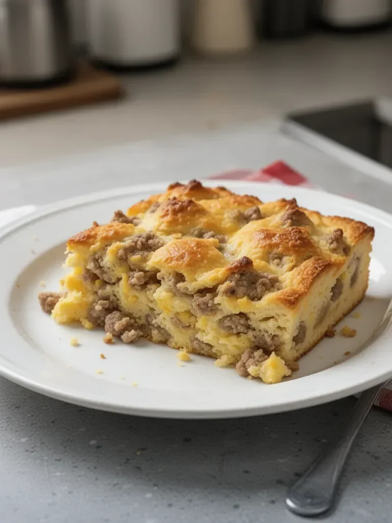 Biscuit Breakfast Casserole