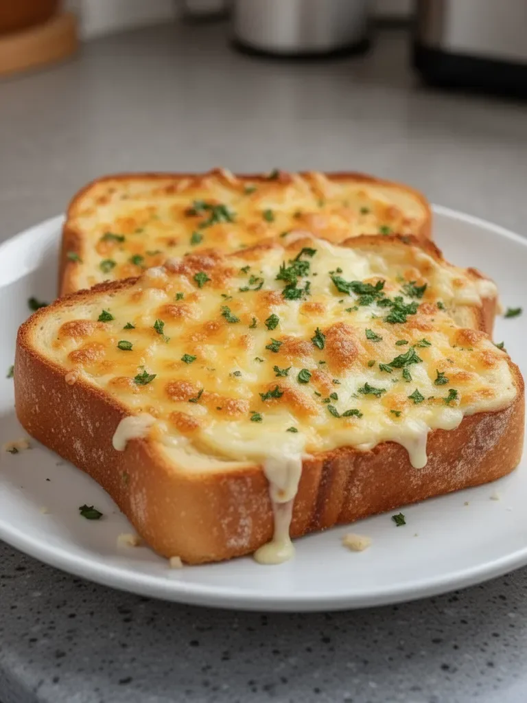 Cheesy Texas Toast: Buttery, Garlicky, and Loaded with Melted Mozzarella