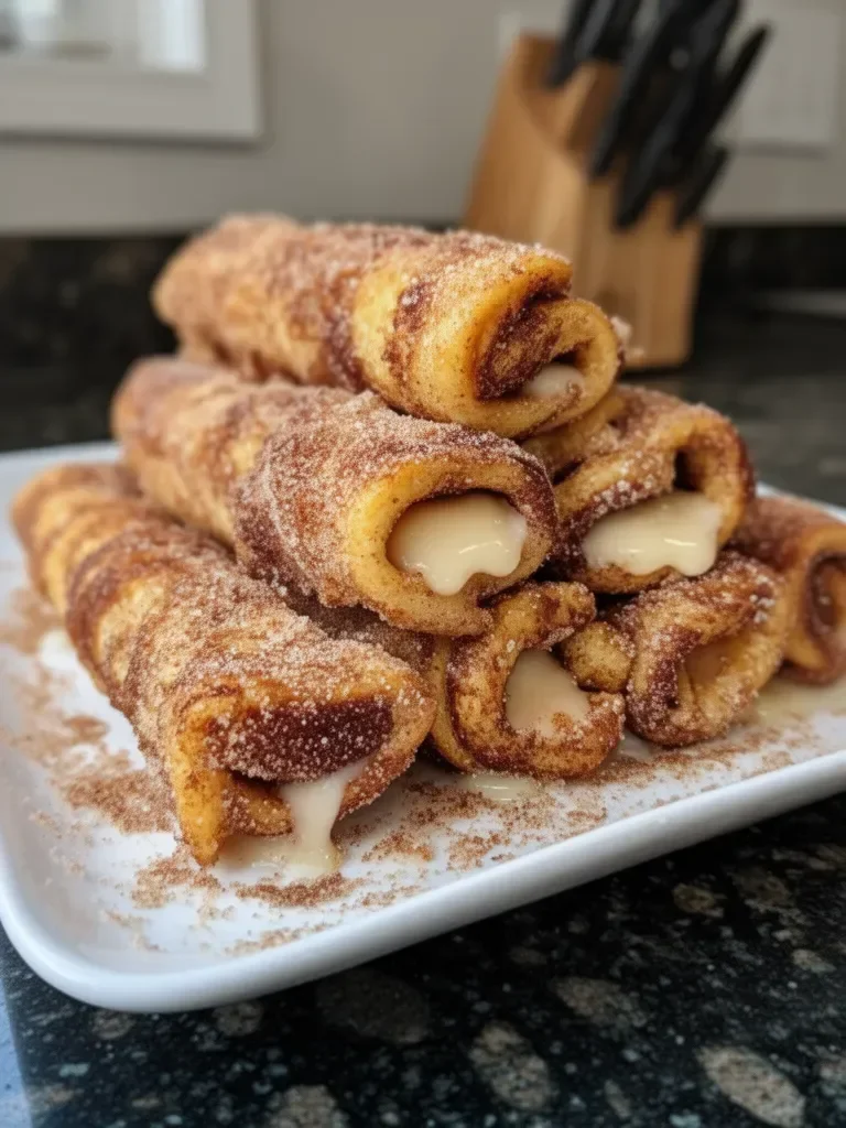 Cinnamon Sugar French Toast Roll-Ups: The Perfect Weekend Brunch!