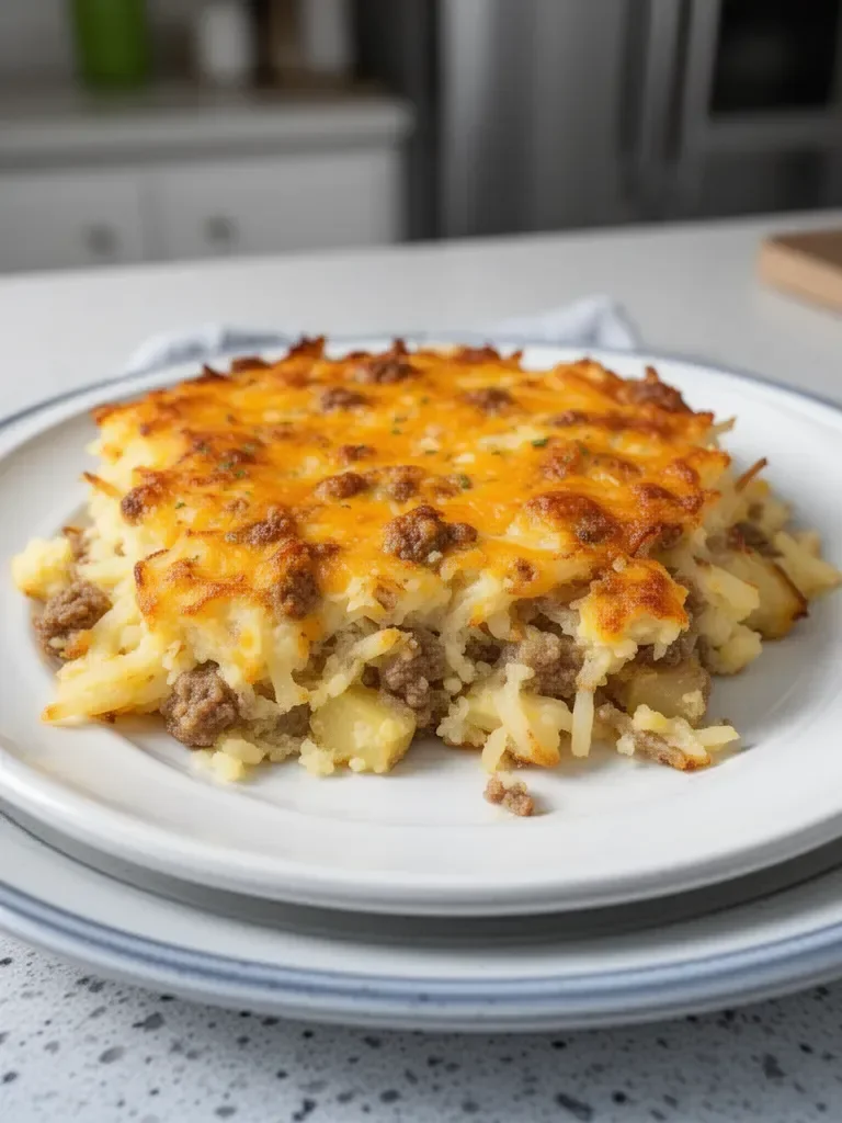 Classic Breakfast Hashbrown Casserole