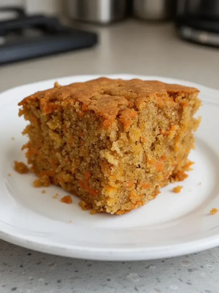 Easy Flourless Oatmeal Carrot Cake Recipe