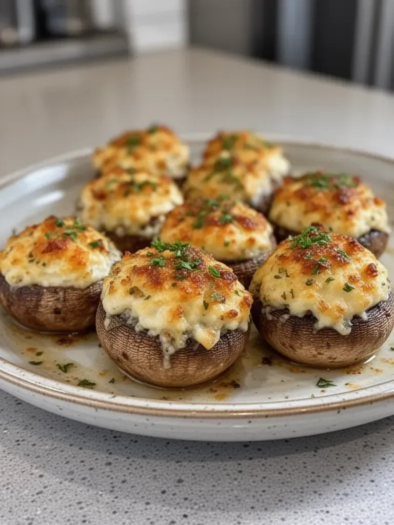 Easy Stuffed Mushrooms
