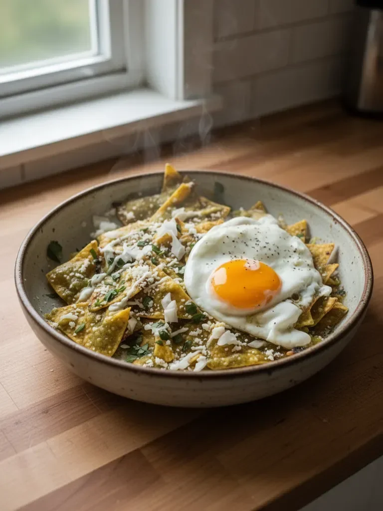 Green Chilaquiles