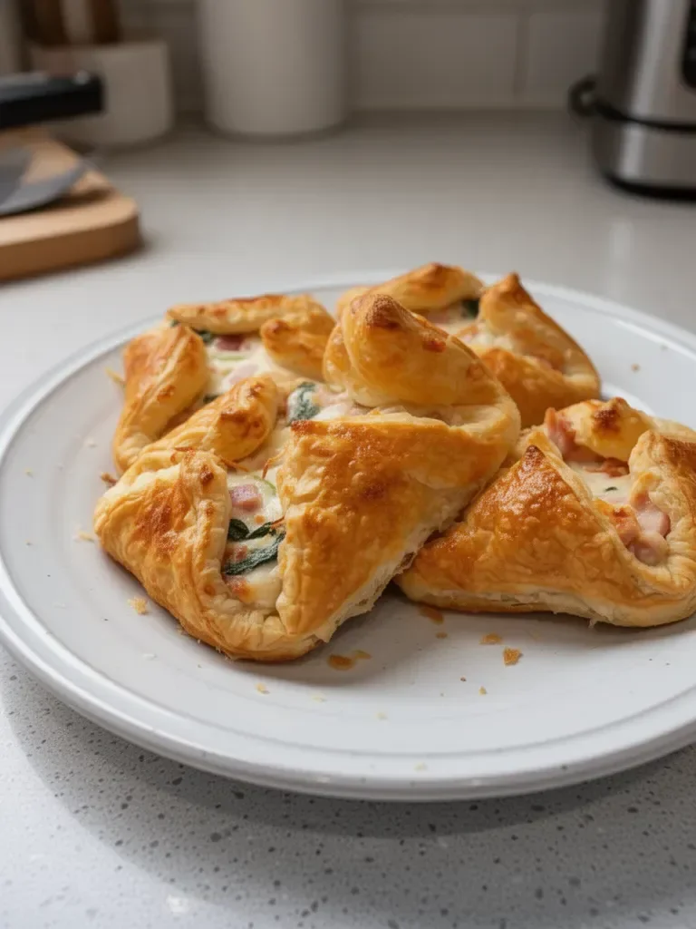 Ham and Cheese Puff Pastry