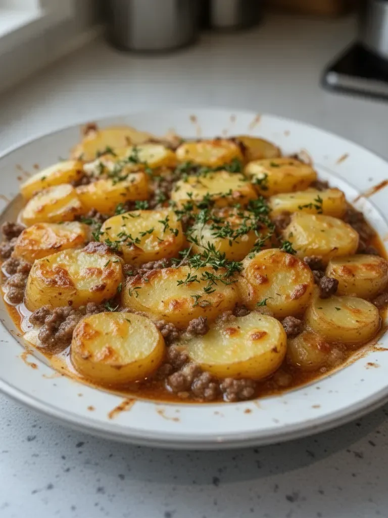 Hamburger Potato Casserole Recipe