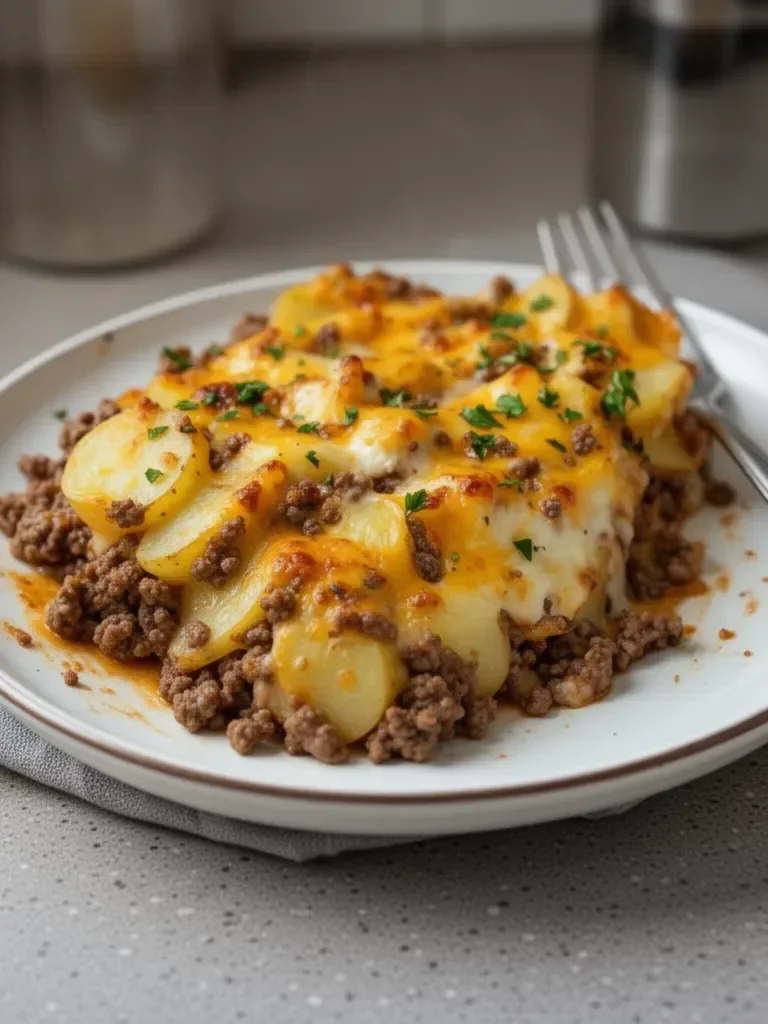 Hobo Casserole Ground Beef