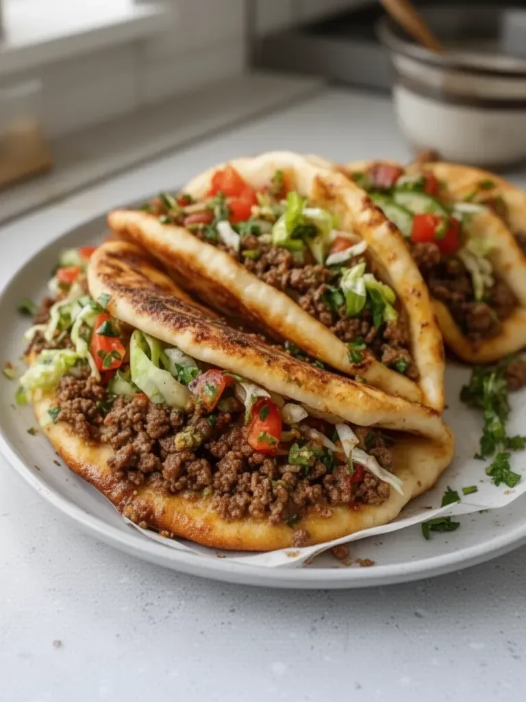 Mediterranean Ground Beef Pita Pockets You’ll Love!
