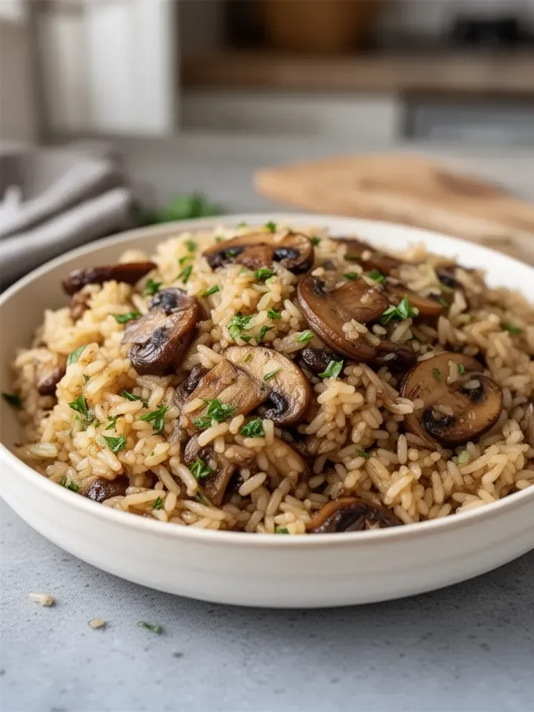 Mushroom Rice