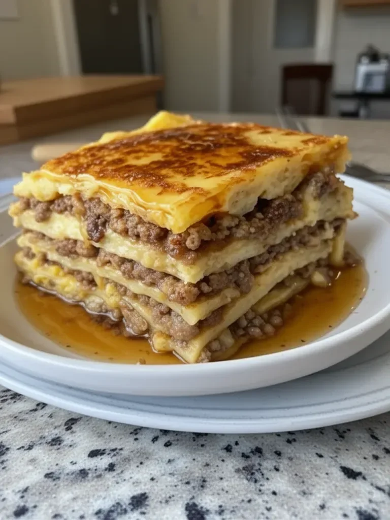 Pancake Sausage Casserole: Ultimate Layered Breakfast Lasagna