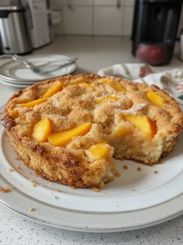 Peach Coffee Cake