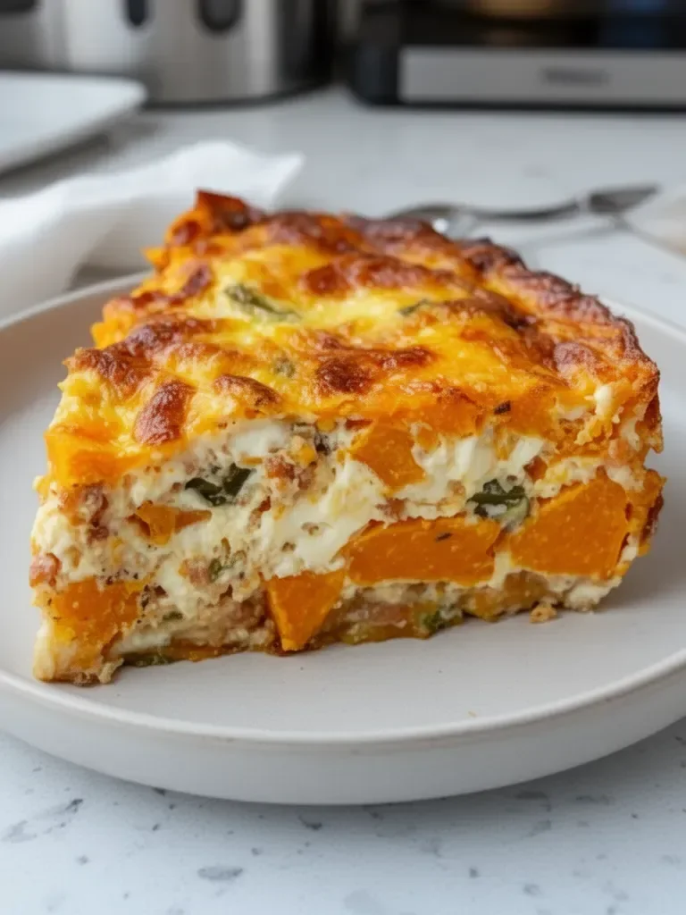 Protein-Packed Sweet Potato Egg Casserole