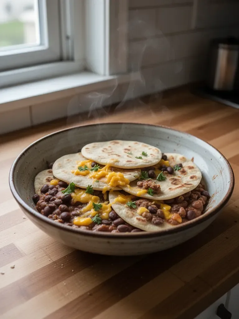 Recipe: Bean and Cheese Pupusas + Meal Plan Monday Week 7
