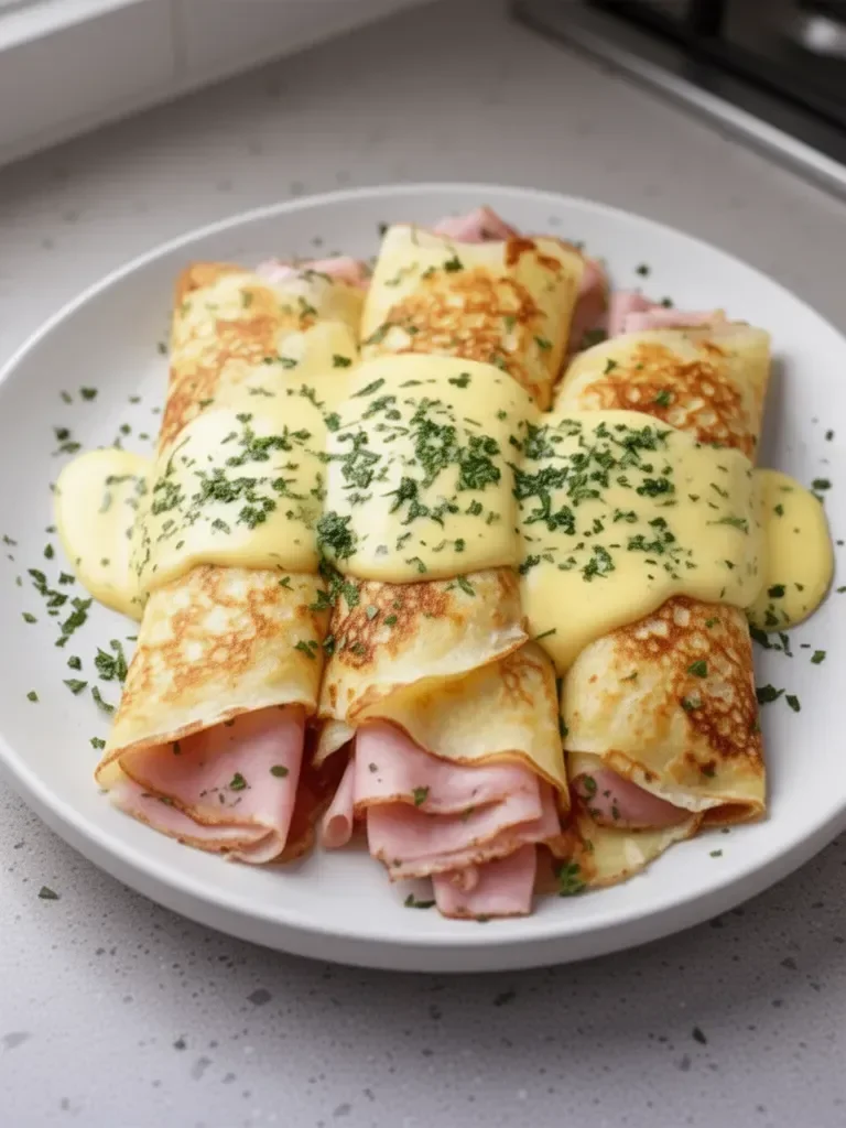 Savory Breakfast Crepes